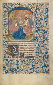 Le Couronnement de la Vierge - Willem Vrelant